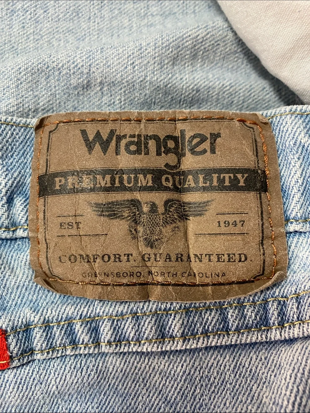 Wrangler Light Blue Relaxed Fit Denim Jeans